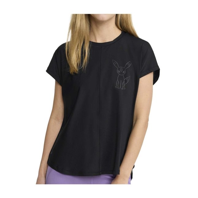 Pokémon Center × Craft: Umbreon Essence Black T-Shirt - Women