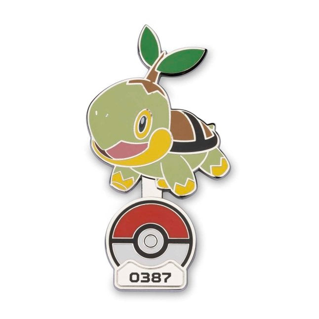 Pokémon Gallery Pins: Turtwig Standing Pin