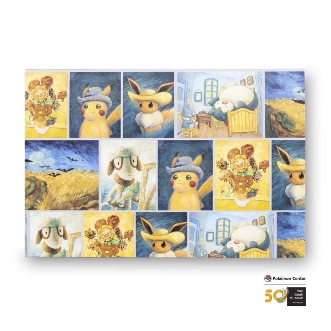 Pokémon Center × Van Gogh Museum: Pokémon Inspired by Paintings from the Van Gogh Museum Amsterdam Postcards (12-Pack)