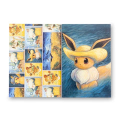 Pokémon Center × Van Gogh Museum: Pokémon Inspired by Paintings from the Van Gogh Museum Amsterdam Postcards (12-Pack)