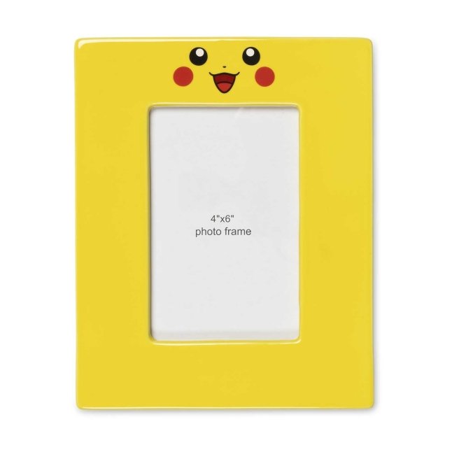Pikachu Pokémon Home Accents Yellow Ceramic Picture Frame