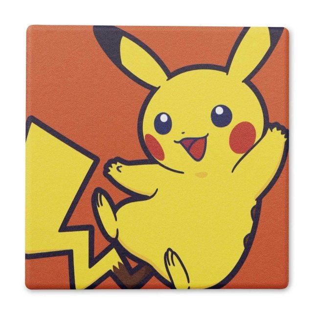 Pikachu, Growlithe, Cyndaquil & Wooloo Pokémon Home Accents Coasters (4-Pack)