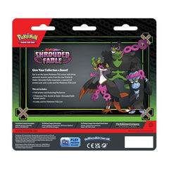 Pokémon TCG: Scarlet & Violet-Shrouded Fable 3 Booster Packs & Pecharunt Promo Card
