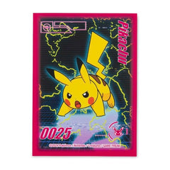 Pokémon TCG: Pikachu Neon Charge Card Sleeves (65 Sleeves)