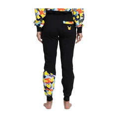Pikachu Mix Pokémon Lounge Black Jogger Pants - Women