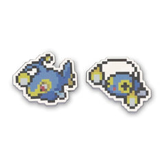 Chinchou & Lanturn Pokémon Pixel Pins (2-Pack)
