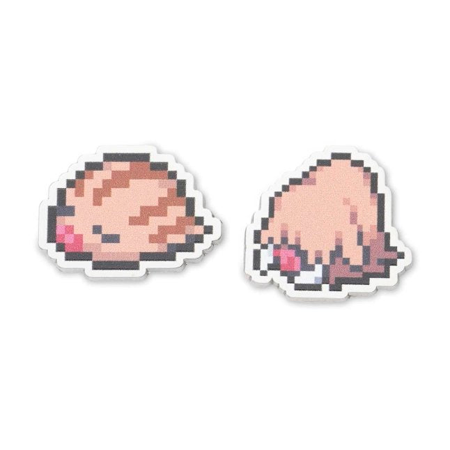 Swinub & Piloswine Pokémon Pixel Pins (2-Pack)