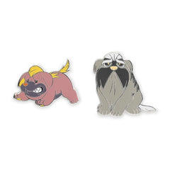 Maschiff & Mabosstiff Pokémon Pins (2-Pack)