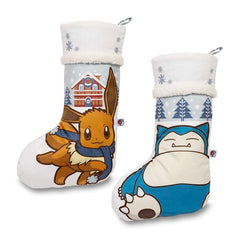 Eevee & Snorlax Pokémon Holiday Stocking Bundle