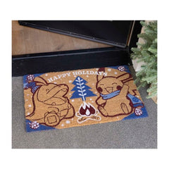 Pikachu & Fuecoco Happy Holidays Pokémon Holiday Doormat