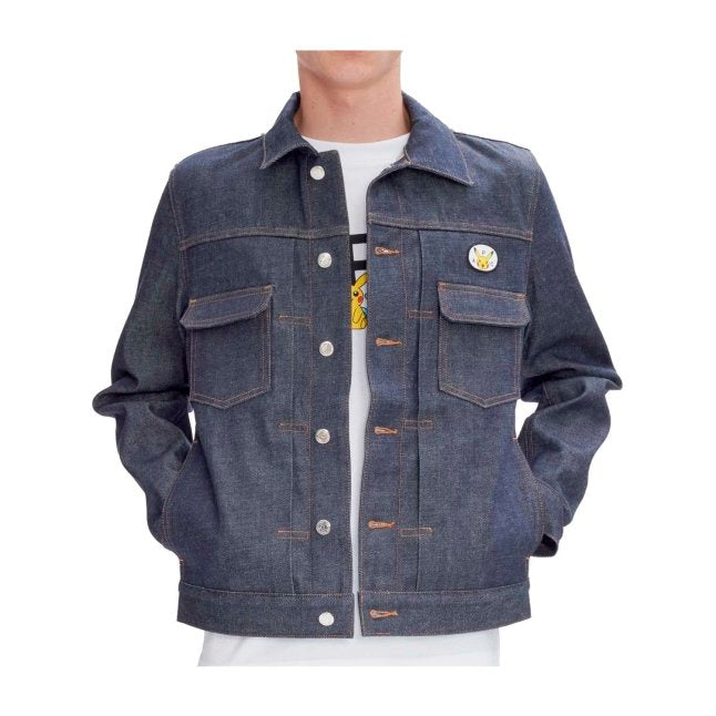 Pokémon × A.P.C.: Veste Jean Raw Denim Jacket - Adult