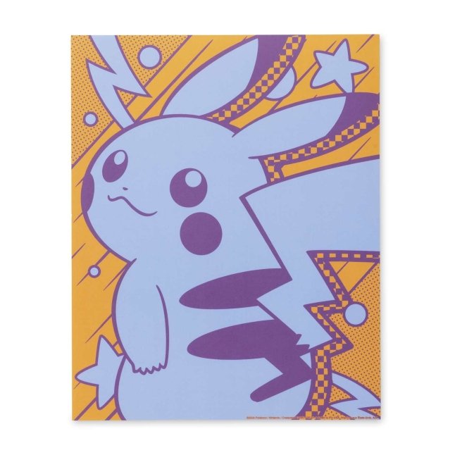 Pikachu Pop Posters (4-Pack)