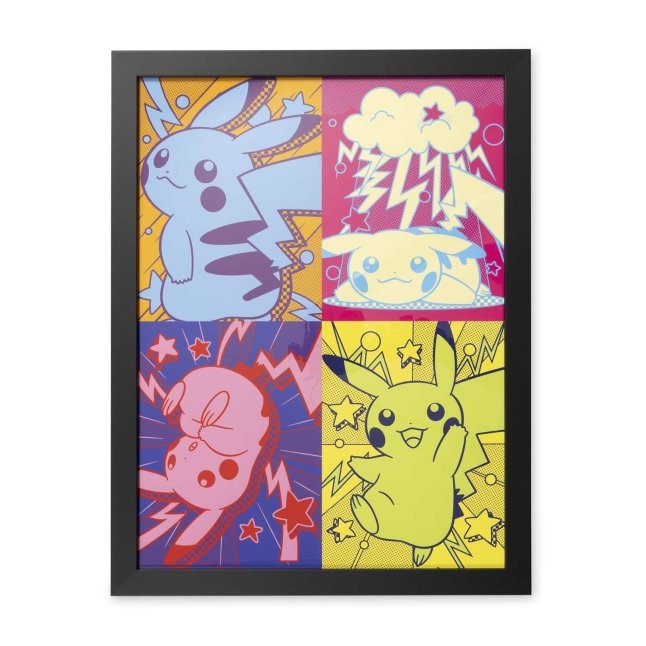 Pikachu Pop Framed Poster