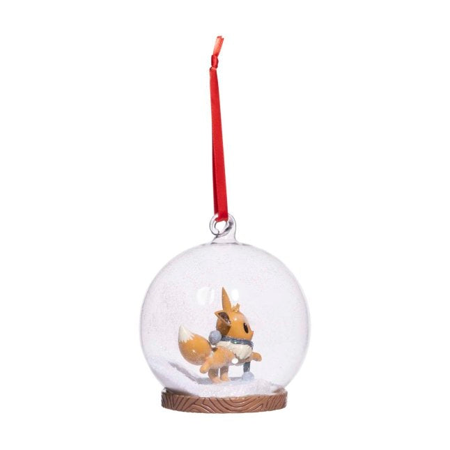 Eevee Pokémon Holiday Globe Ornament
