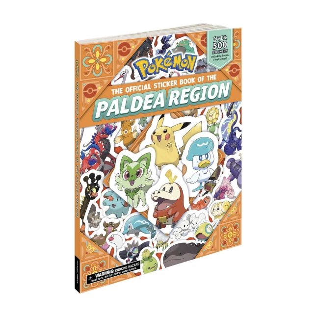 Pokémon: The Official Sticker Book of the Paldea Region