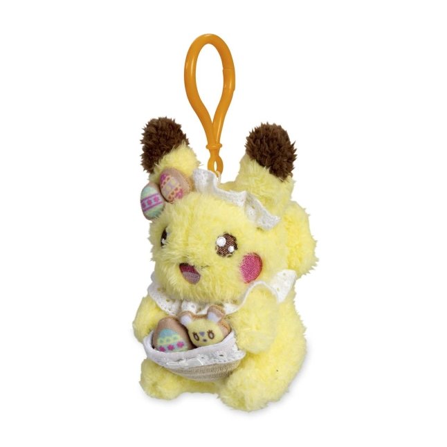Pikachu Happy Spring Plush Key Chain (2024)