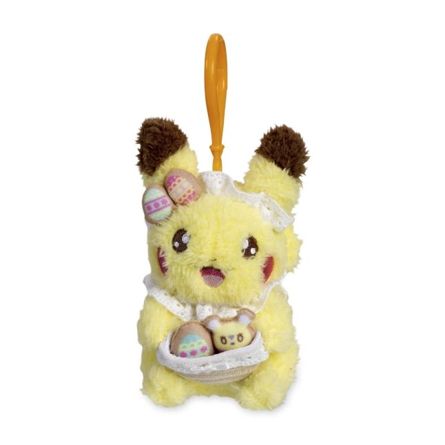 Pikachu Happy Spring Plush Key Chain (2024)
