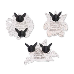 Gastly, Haunter & Gengar Pokémon Pins (3-Pack)