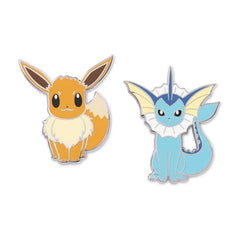 Eevee & Vaporeon Pokémon Pins (2-Pack)