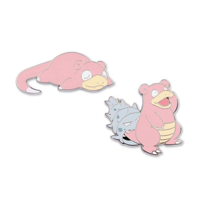Slowpoke & Slowbro Pokémon Pins (2-Pack)