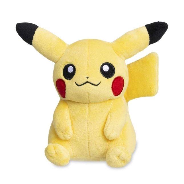 Sitting Pikachu Poké Plush - 8 In.