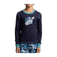 Piplup & Pikachu Winter Village Long-Sleeve T-Shirt - Youth