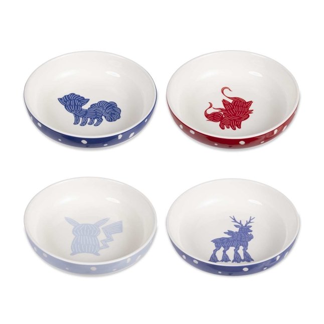 Pokémon Winter Woodland Pasta Bowls (4-Pack)
