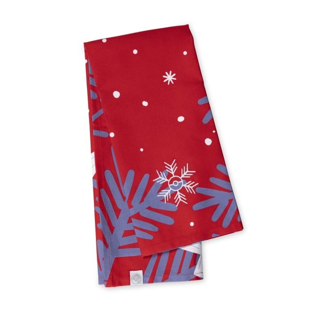 Pokémon Winter Woodland Red & Blue Tea Towels (2-Pack)