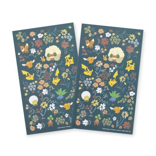 Pikachu Botanical Sticker Sheets (2-Pack)
