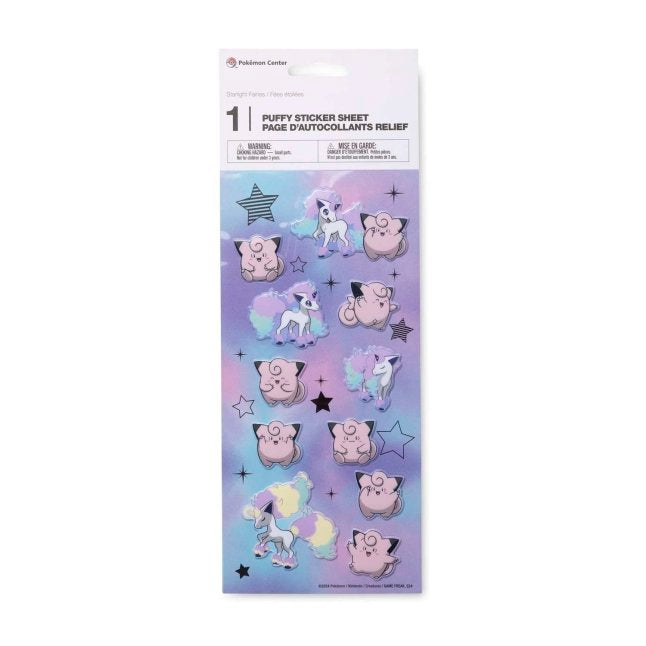 Starlight Fairies Puffy Sticker Sheet