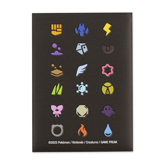 Pokémon TCG: Elemental Types Card Sleeves (65 Sleeves)