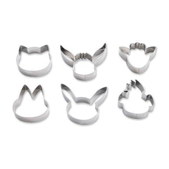 Pokémon Kitchen Cookie Cutters (6-Pack)