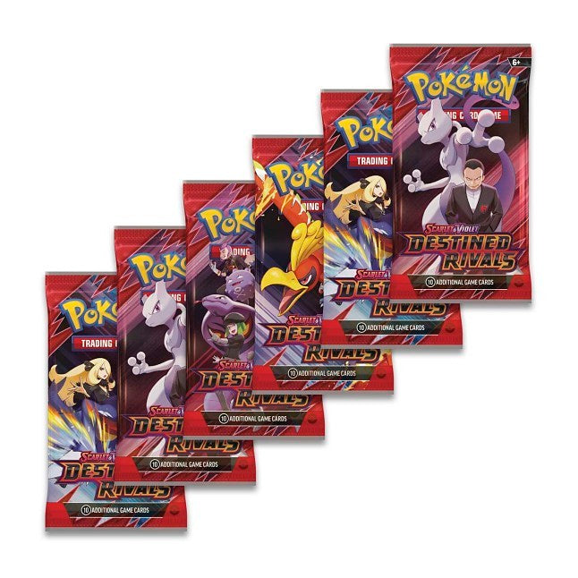 Pokémon TCG: Scarlet & Violet-Destined Rivals Booster Bundle (6 Packs)