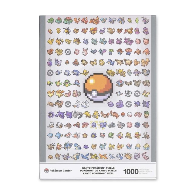 Kanto Pokémon Pixels Pokémon Puzzle (1,000 Pieces)