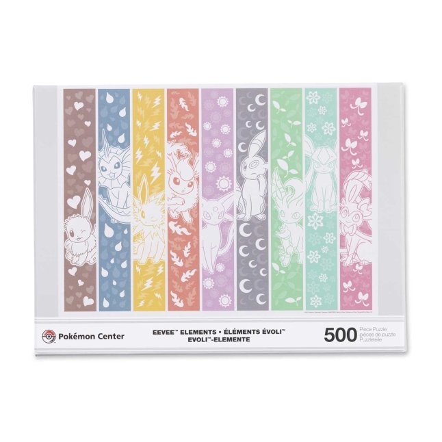 Eevee Elements Pokémon Puzzle (500 Pieces)