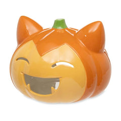 Pumpkin Snorlax Halloween Ceramic Tea Light Holder