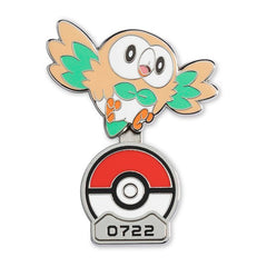Rowlet Pokémon Gallery Pin