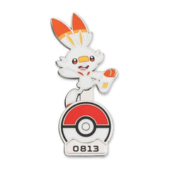 Scorbunny Pokémon Gallery Pin
