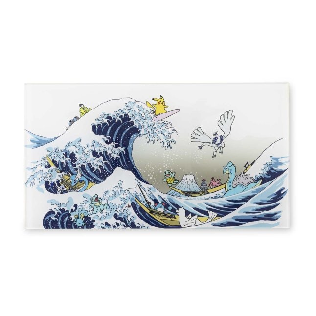 Great Wave Pikachu & Friends Wall Art