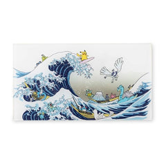 Great Wave Pikachu & Friends Wall Art
