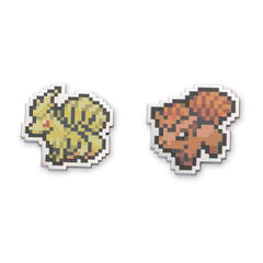 Vulpix & Ninetales Pokémon Pixel Pins (2-Pack)