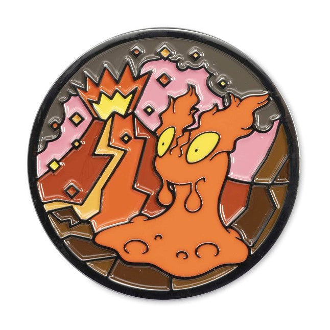 Slugma Pokémon Monthly Pins: Habitat Pin (7 of 12)