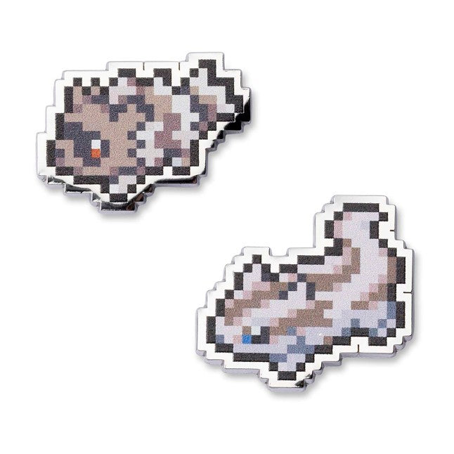 Zigzagoon & Linoone Pokémon Pixel Pins (2-Pack)