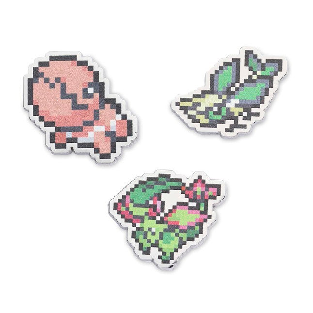 Trapinch, Vibrava & Flygon Pokémon Pixel Pins (3-Pack)
