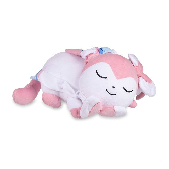 Sleeping Sylveon Poké Plush - 19 ½ In.