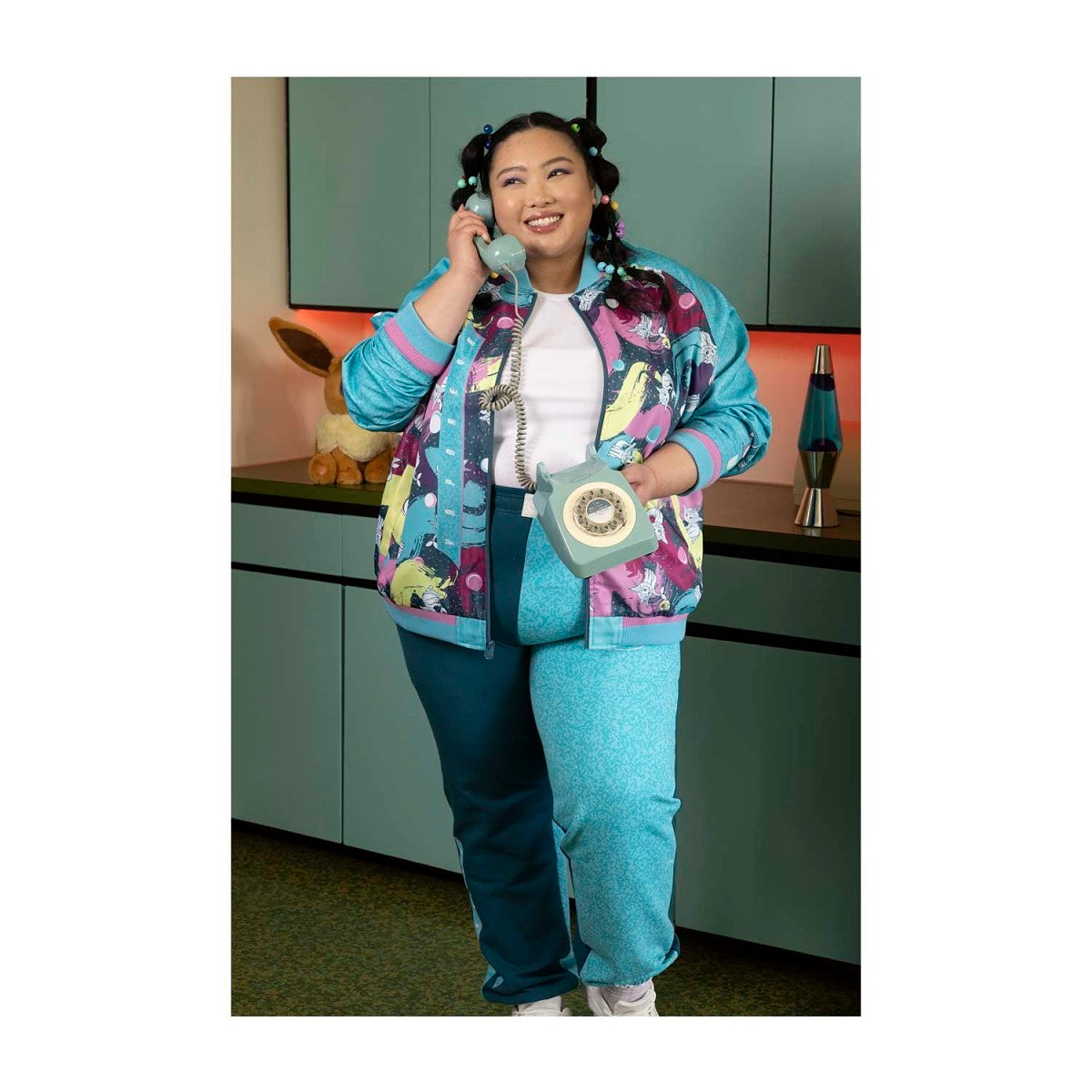 Eevee Evolutions: Vaporeon Bomber Jacket - Adult