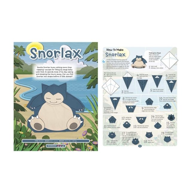 Pokémon Origami: Fold Your Own Pokémon from Kanto to Paldea