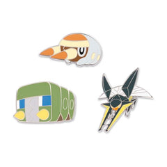 Grubbin, Charjabug & Vikavolt Pokémon Pins (3-Pack)
