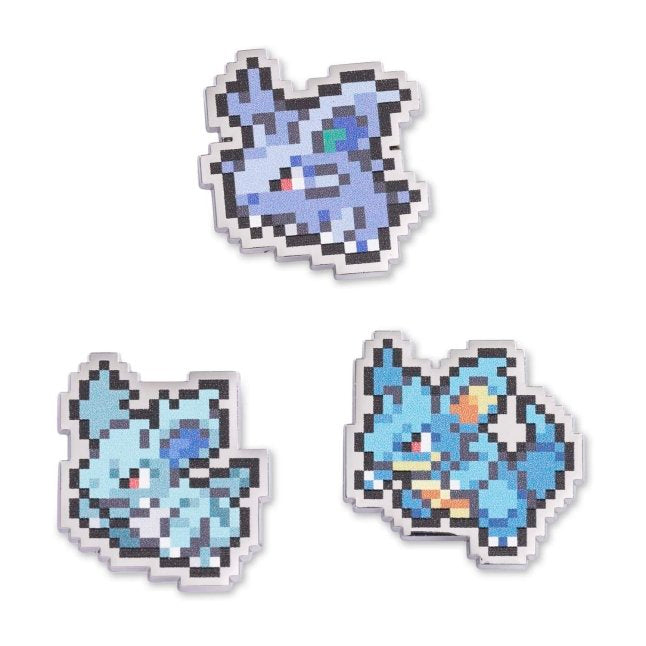 Nidoran (Female), Nidorina & Nidoqueen Pokémon Pixel Pins (3-Pack)