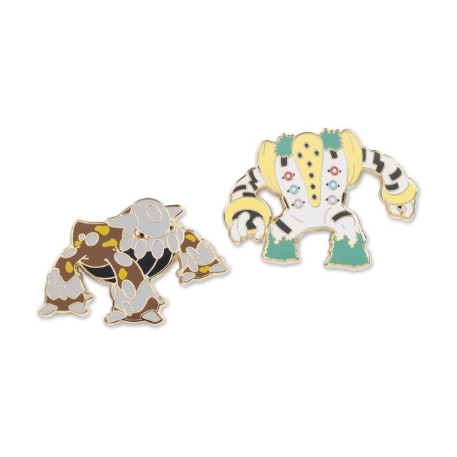 Heatran & Regigigas Pokémon Pins (2-Pack)
